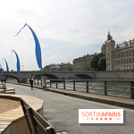 Paris Plage 2014 - : Voie Georges Pompidou