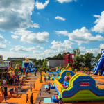 Europa Kids: inflatable village at Parc de la Villette