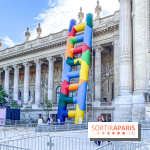 Grand Palais : c'est quoi, cette échelle multicolore sur la façade du musée ?