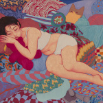 Exposition La Forteresse Douce de l'artiste coréenne Zipcy à la galerie Goldshteyn-Saatort