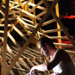 Nuit Blanche 2023 : installation participative sur le Parvis de la médiathèque de Gentilly (94)