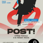 Post ! : Comédie musicale d’un présent proche au Théâtre Essaïon