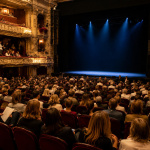 Salle de spectacle parisienne avant une représentation