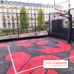 Le playground basket quai de Jemmapes rénové par la NBA et Foot Locker à Paris 