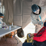 Coronavirus : un centre de dépistage installé à Aubervilliers en Seine-Saint-Denis 