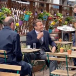 Réouverture des terrasses : Emmanuel Macron, Jean Castex et le gouvernement s'affichent en extérieur