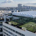 Inauguration du Five Paris 18, le complexe de foot à 5 sur les toits de Paris