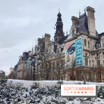 La Neige à Paris - Hôtel de Ville