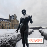 La Neige à Paris - Jardin des Tuileries