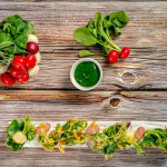 La recette de tempura de radis de Guillaume Goupil, chef du restaurant 1* Le Baudelaire