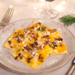 La recette des Ravioloni di zucca e amaretti de Fabrizio Cosso, chef d'Eataly Paris