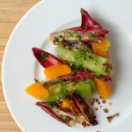 La recette des poireaux, vinaigrette aux agrumes de la cheffe Flore Granboulan