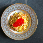 La recette des coquillettes au saumon fumé de Guy Martin, chef du Grand Véfour