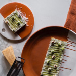La recette de la tarte à l'asperge verte sans gluten de Pierre Augé