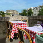 La Rôtisserie d'Argent dévoile sa terrasse, sur le pont de la Tournelle