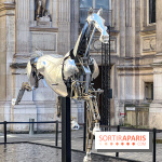 JO Paris 2024: Zeus, le cheval métallique de la cérémonie d'ouverture exposé à l'Hôtel de Ville