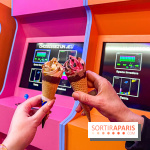 Insolite: un pop up hybride entre bar à glaces & bar à jeux d'arcade en plein cœur (glacé) de Paris