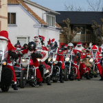 Carabalade de Noël 2025 : cortège de motos cadeaux orphelins