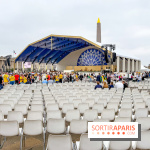 En images - Visite du Pape à Paris : la grande messe des Champs-Élysées à la place de la Concorde
