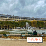 Visuel Paris vide confinement Palais Royal