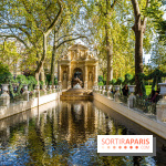 visuel Paris visuel  -  jardin du Luxembourg - automne - fontaine médicis