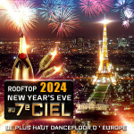 R&eacute;veillon 2023 : soir&eacute;e exceptionnelle sur le plus grand rooftop int&eacute;rieur de Paris face &agrave; la Tour Eiffel