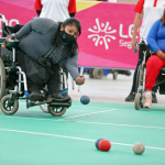 Control de Boccia de la ANPP en el Velódromo de la Videna.