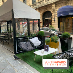 Aperitivo en terrasse au bar du Sofitel Paris le Faubourg