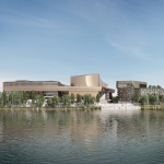 La Pointe des Arts, un complexe culturel avec centre d'art contemporain et cinéma sur l'Île Seguin