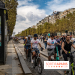 Champs Elysées piéton et Arc de Triomphe empaqueté