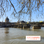 Visuel actualités - Crue Seine Pont des Arts