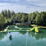 Téléski nautique et parcours flottant chez My little wake Park (91)