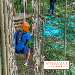 Accrocamp Poissy, le nouvel accrobranche au parc du château de Villiers