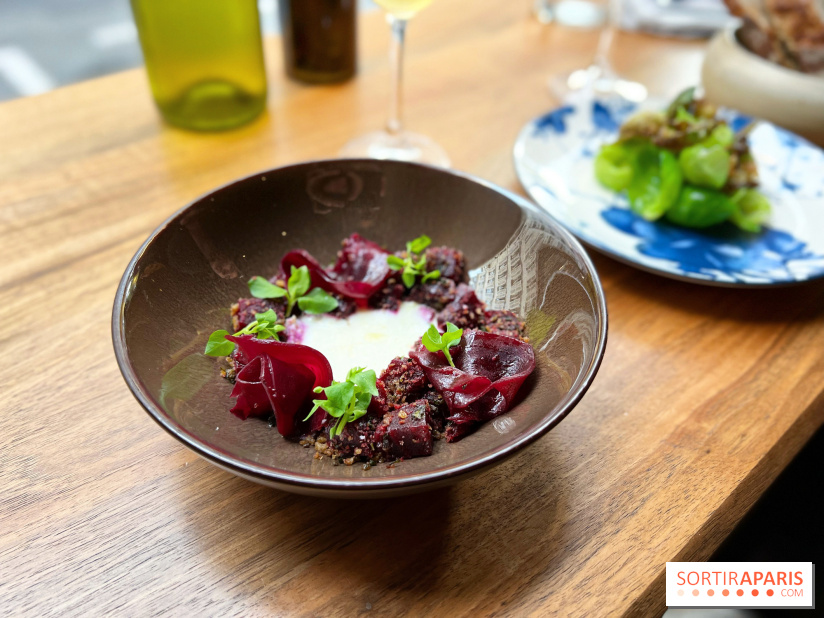 Restaurant Nellu - Betteraves rôties fumées au foin