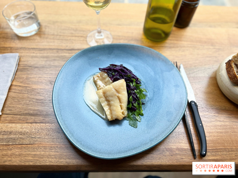 Restaurant Nellu - Lieu jaune, chou rouge