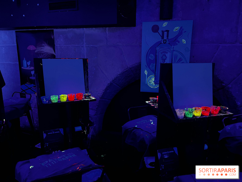 Paint in the Dark, un atelier peinture et cocktails dans le noir débarque à Paris