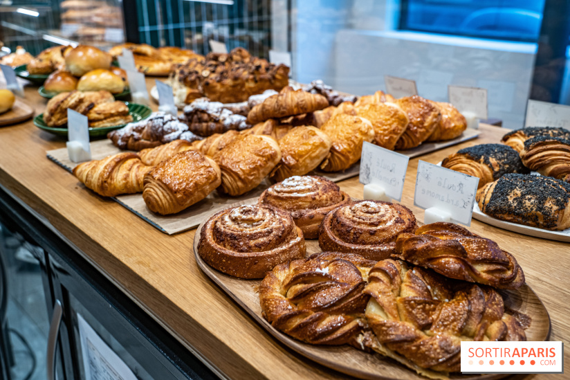 Boulangerie artisanale MieMie, levain et farines anciennes Paris 11e viennoiserie - pain au chocolat