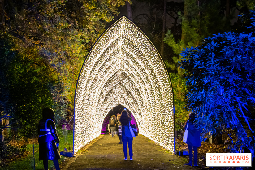 Christmas illuminations 2022: Christmas Light Trails at Parc Floral - our photos
