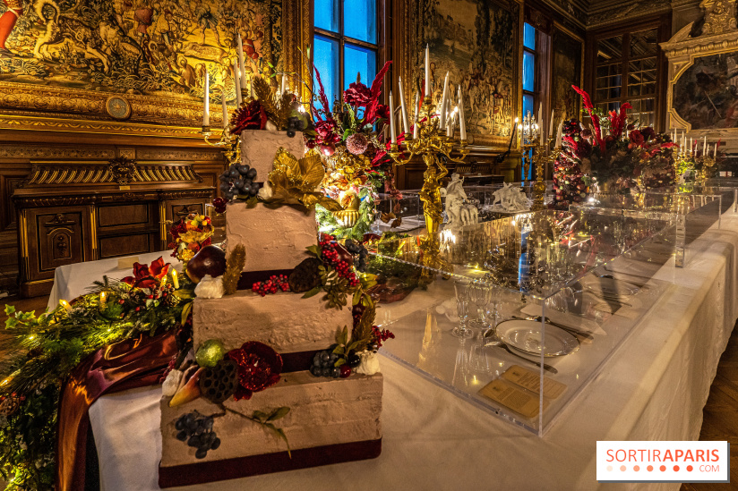 Château de Chantilly Noël 2022 - table Noël