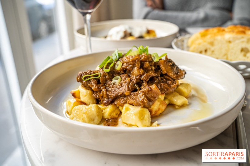 Alluma Restaurant - gnocchis à la parisienne - jarret de veau