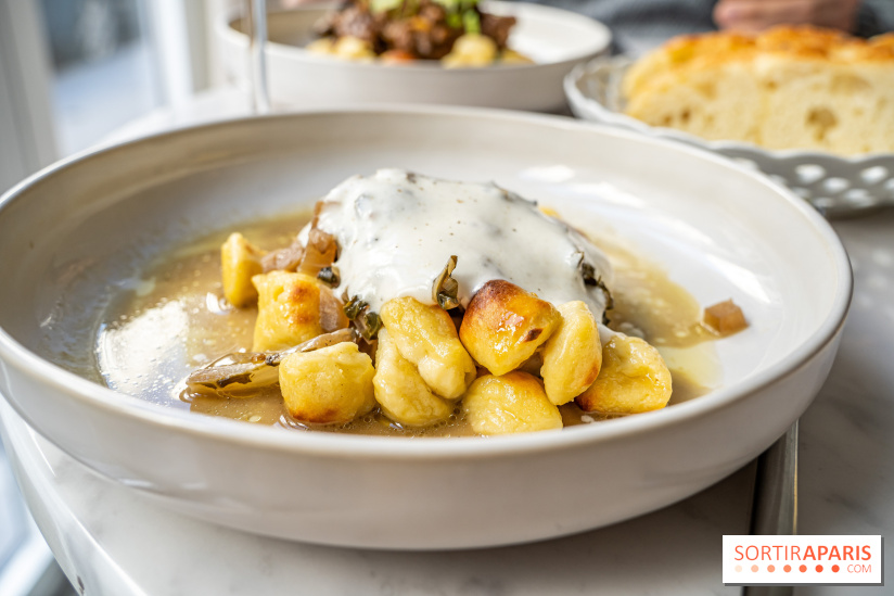 Alluma Restaurant - gnocchis à la parisienne - blettes - végétarien