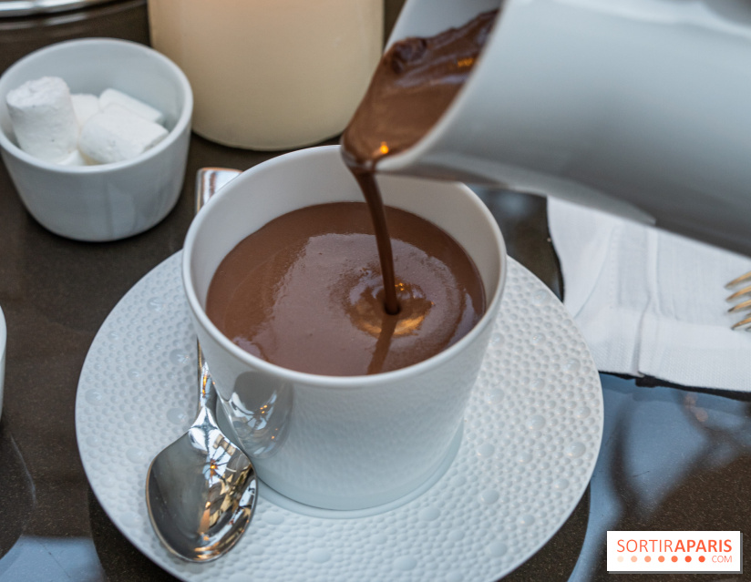 Le tea Time du Joy à l'Hôtel Fouquet's Paris par Anthony Coquereau - chocolat chaud