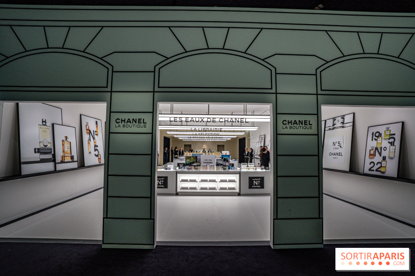 Exposition Le Grand Numéro de Chanel au Grand Palais Éphémère à Paris - boutique
