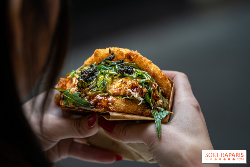 Kimochi restaurant - sushi burger