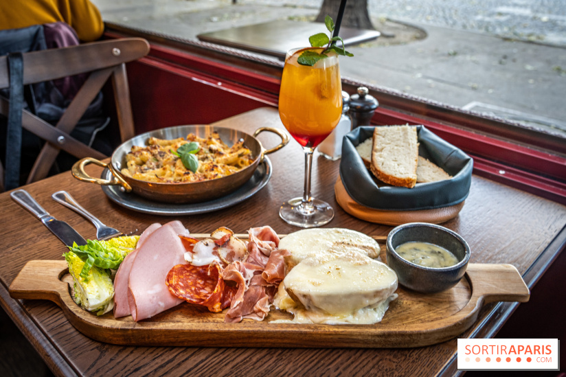 Raclette italienne chez I Grappoli à Paris