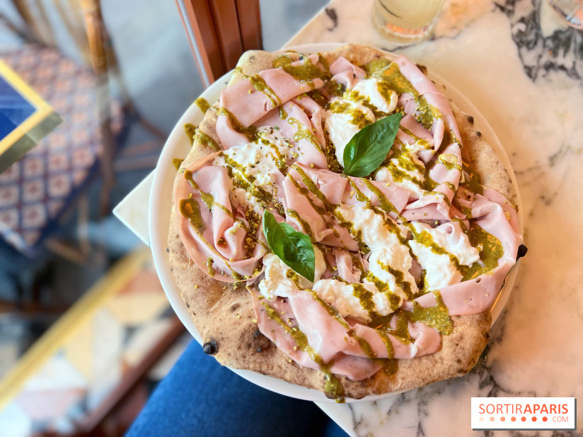 Pizzeria Agata - Pizza pistache mortadelle