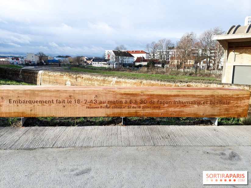 Mémorial de l'ancienne gare de déportation de Bobigny, nos photos