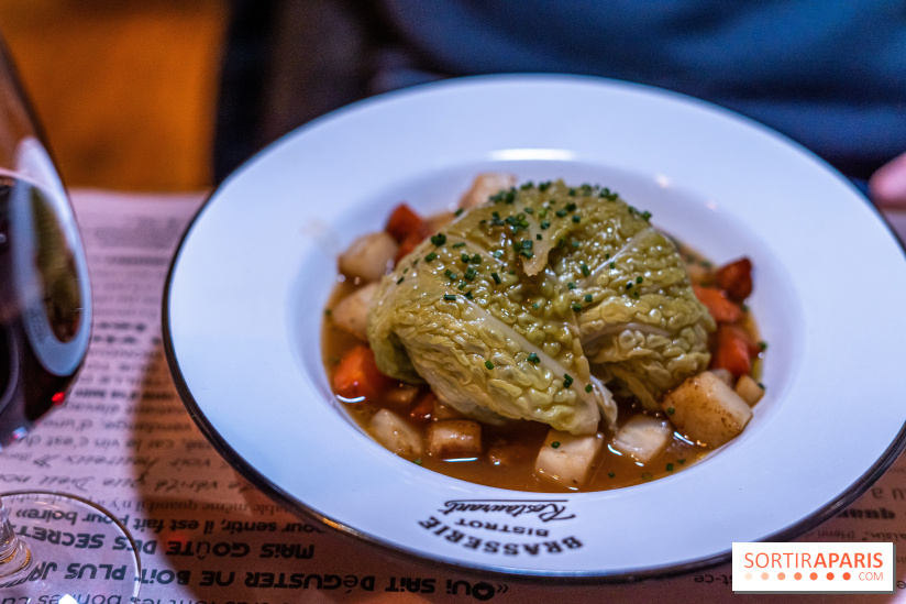 Domaine de la Corniche - offre escapade Tout Schuss - restaurant 20 du domaine - chou farci