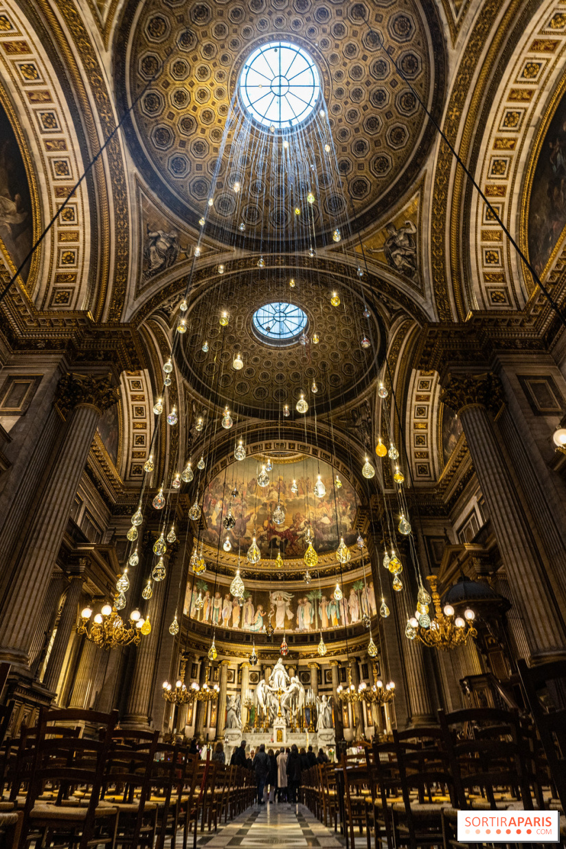 Larmes de Joie, l'installation monumentale de Benoît Dutour dans l'Eglise de la Madeleine