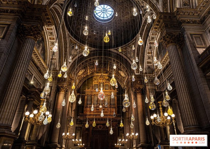 Larmes de Joie, l'installation monumentale de Benoît Dutour dans l'Eglise de la Madeleine